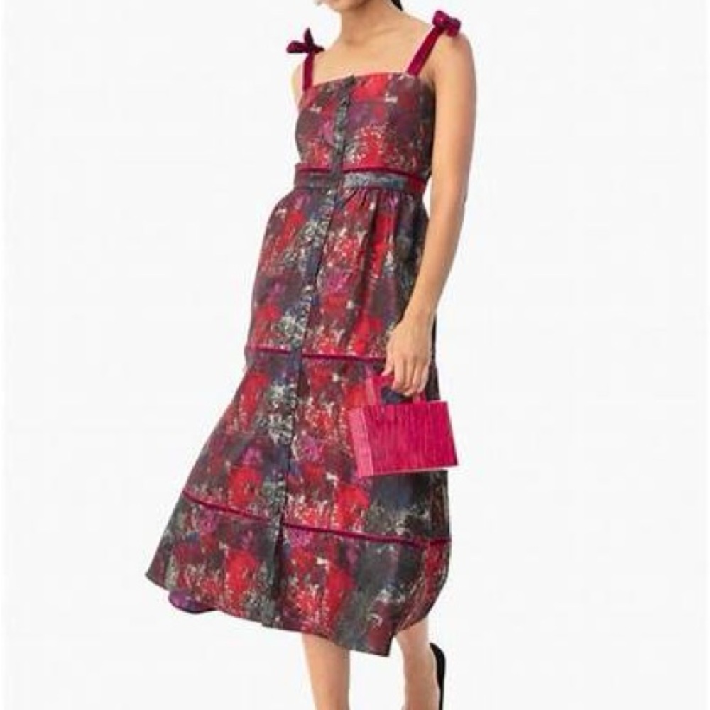 Tuckernuck Jacquard Grace Dress sz SM